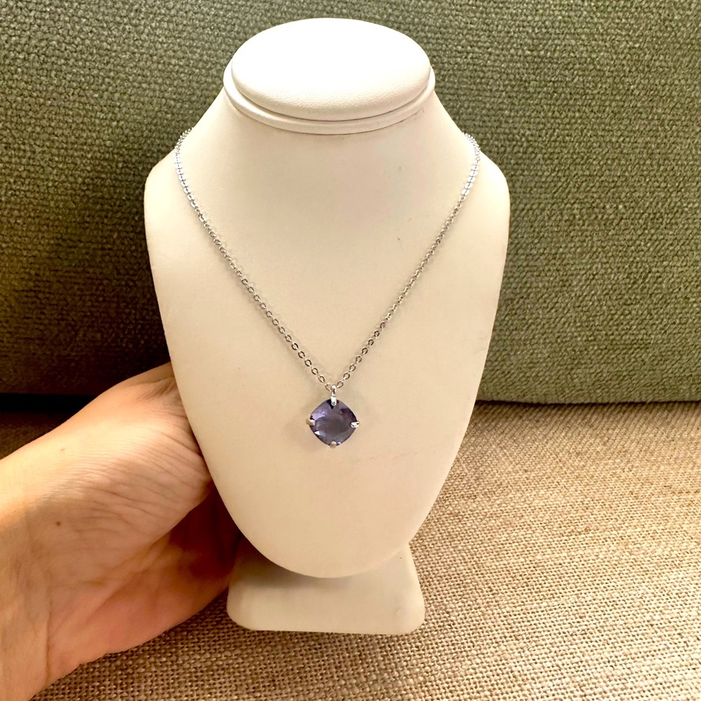 Swarovski Light Purple Crystal Pendant Necklace BRAND NEW